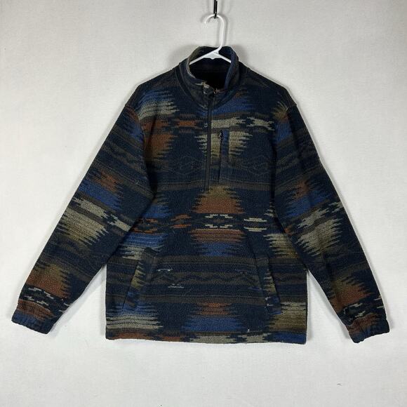 Billabong Other - Billabong Recycler Adventure Division 1/4 Zip Sweater Men's Medium Aztac Print